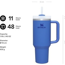 Quencher Pipetli Termos Bardak, 1.18 L