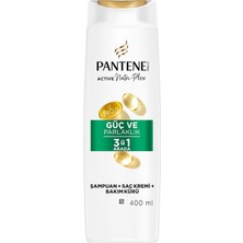 Güç ve Parlaklık 3'ü 1 Arada Şampuan 400 ml