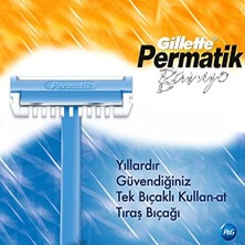 Permatik Banyo Kullan At Erkek Tıraş Bıçağı 10 Adet