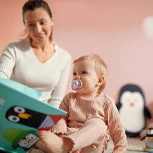 Peri Store Ultra Air Emzik, Kız Bebekler Için 0-6 Ay, 2’li Paket, Ortodontik Silikon, Geniş Hava Delikli, Mikrodalga Sterilize Edilebilir, Bpa Içermez, Taşıma Kutulu, SCF080/06