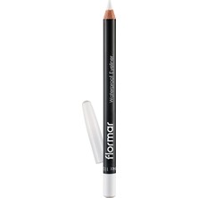 Suya Dayanıklı Mat Göz Kalemi (Beyaz) - Waterproof Eyeliner - 113 Pure - 8690604109135
