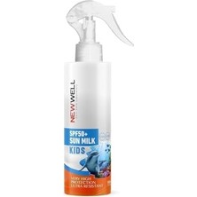 New Well Çocuk Güneş Sütü Yüksek Koruma SPF50+ Jojoba Oil 150 Ml, TYCYZH4K5N171619943421284