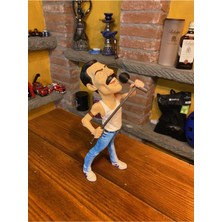 Teknokup Freddie Mercury Figür 20CM-3D Baskı-Kolleksiyonluk Biblo