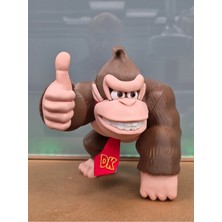 Teknokup Donkey Kong Figür 20CM-3D Baskı-Kolleksiyonluk Biblo