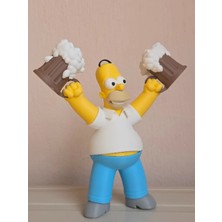 Teknokup Homer Simpson Figür 20CM-3D Baskı-Kolleksiyonluk Biblo
