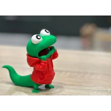 Teknokup Kapüşonlu Kertenkele Figürü 10CM