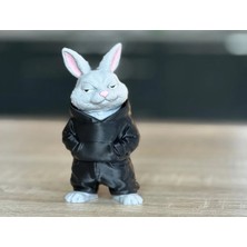 Teknokup Kapüşonlu Tavşan Figürü 10CM
