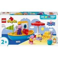 Peri Store Peppa Pig Tekne Gezisi 10432-2 Yaş ve Üzeri Çocuklar Için Peppa Pig Minifigürü Içeren Eğitici Oyuncak Yapım Seti (23 Parça)