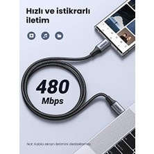 Peri Store USB C To Type-C Pd 3.1 240W 5A Hızlı Şarj ve Data Kablosu 2 Metre