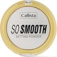 Peri Store Callista So Smooth Setting Powder Makyaj Sabitleyici Transparan Pudra 01 Bake Me Up