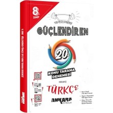 Peri Store 8.⁠ ⁠sınıf Güçlendiren Türkçe 20'li Konu Tarama Denemesi