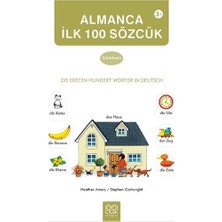 Peri Store Almanca Ilk Yüz Sözcük Çıkartma Kita.