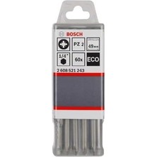 Peri Store Eco Vidalama Ucu Pz2 49MM, 60 Adet