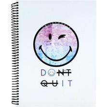 Peri Store Smiley 18,5X25,5 100 Yaprak Kareli (Sert Kapak)