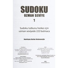 Peri Store Sudoku Uzman Seviye 1: Dünyanın En Sevilen Bulmacası