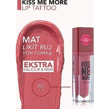 Peri Store Kiss Me More Yüksek Pigmentli & Mat Bitişli Nemlendirici Likit Ruj