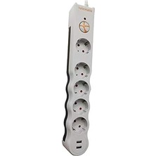 Peri Store Powersurge 5+ USB Girişli Akım Korumalı Priz TSK5015