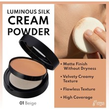 Peri Store Luminous Silk Cream Powder 01 Patakrem Pudra Fondöten