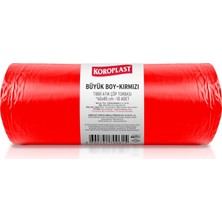 Peri Store Büzgülü Tıbbi Atık Poşeti Büyük Boy 60X85 Cm, 10X10'LU Sızdırmaz Yırtılmaz Profesyonel Çöp Poşeti, Geri Dönüştürülebilir Kolay Bağlanır Tıbbi Atık Torbası, Hastane, Klinik Büzgülü Çöp Poşeti