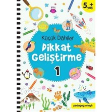 Peri Store Küçük Dahiler Dikkat Geliştirme 1 (5+ Yaş): Pedagog Onaylı