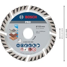 Peri Store Professional Accessories Elmas Kesme ve Delme Aksesuarları, Disk, Gri, 1 Adet, 12,5 cm
