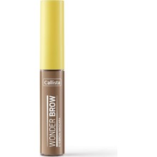 Peri Store Callista Wonder Brow Eyebrow Mascara Kaş Maskarası 01 Blonde, Kahverengi