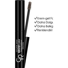 Peri Store Brow Tinted Eyebrow Mascara No: 06 Deep Brown - Fiber Içerikli Kaş Maskarası