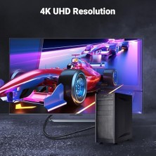 Peri Store 4K Displayport HDMI Dönüştürücü Kablo, Siyah, 2 Metre