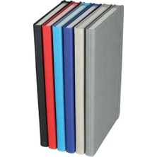 Peri Store Pulko Notebook Not Defteri, 16X24CM, Termo Deri, 224 Sayfa, Çizgili, 041, Kırmızı