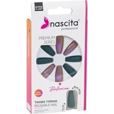 Peri Store 24'lü Ballerina Renkli Takma Tırnak - 156