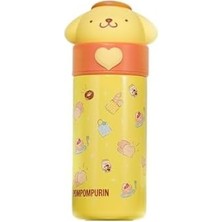 Peri Store Miniso Sanrio Pompompurin Izolasyonlu Termos Sisesi, 350 ml Kapasite, Sari
