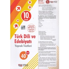 Peri Store Nitelik - 10. Sınıf Türk Dili ve Edebiyatı Yaprak Testleri