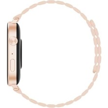 Peri Store Talk 2 Amoled Ekran ve Ios Uyumlu Manyetik Kayisli Akilli Saat Pembe