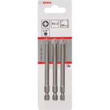 Peri Store Professional Vidalama Ucu, Gri, 3 Adet