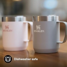Peri Store Classic Legendary Camp Mug Paslanmaz Çelik Termos Bardak, Pembe Kuvars (Rose Quartz), 0.23 Litre