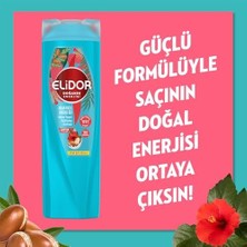 Peri Store Doğanın Enerjisi Saç Bakım Şampuanı Argan Yağı & Hibiskus Özü Dökülme Karşıtı & Güçlü Uzamayı Destekleyici 400 ml