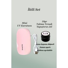 Easy Beauty Uv Kurutucu - 10ML Hamur Jel - Tırnak Yapıştırma Jeli - Uv Oje Kurutucu