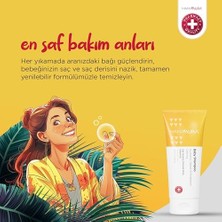 Peri Store Baby Shampoo, Yenidoğanlar Için Nazik Temizleyici, Göz Çevresine Uygun ve Konak Görünümünü Azaltmaya Yardımcı Bebek Şampuanı, 200 ml