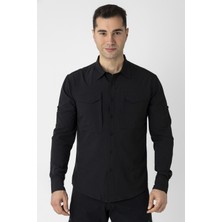 Crozwise Gömlek Siyah  7154-10
