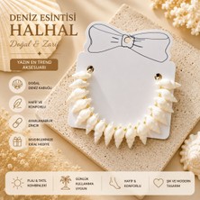 Adivo Store Deniz Kabuğu Halhal Gold Renk Kadın Ayak Halhalı | Doğal Deniz Kabuklu Bohem Yazlık Halhal | Plaj ve Tatil Aksesuarı