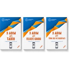 Meb 3 Adım Ayt Tarih + Ayt Felsefe Grubu + Ayt Türk Dili ve Edebiyatı Soru Bankası Seti (3 Kitap) | 2. Baskı | Yks Ayt Eşit Ağırlık & Sözel Hazırlık