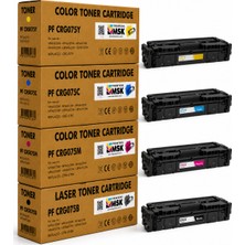 MSK Printers Canon I-Sensys MF662CDW Uyumlu Çipli Toner Seti