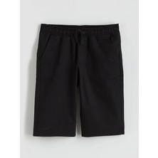 Lc Waikiki Yeni Sezon Beli Lastikli Gabardin Erkek Çocuk Şort