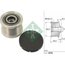 Ina Almparca Alternatör Kasnaği Rulmanli Bmw 1 E81-E87-E88 -Bmw 3 E46-E90-E91-E92 -Bmw 5 E60 -X1 E84-Z4 E85