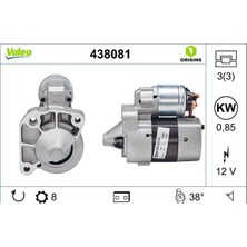 Valeo Almparca Marş Motoru 12V 8 Diş Logan- Kng- Clio I- Mgn I 1.4 98-