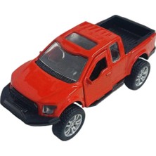 Belirtilmemiş Çek Bırak Metal Arazi Aracı 13 cm - Kırmızı - 1 Adet