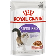 Belirtilmemiş Sos Içinde Kısırlaştırılmış Yetişkin Konservesi 85GR