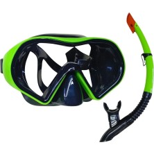 Belirtilmemiş Dalış Maskesi Snorkel Yetişkin - 517-YEŞİL - 1 Adet