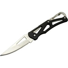 Belirtilmemiş Alaska SDR-1606BK Mini Metal Çakı 14 cm Manuel, Kemerlikli