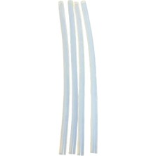 Belirtilmemiş Silikon Hot Melt Yapıştırıcı Çubuk 11MM x 270MM 4'lü Paket - Şeffaf Beyaz Sıcak Tabanca Çubuğu